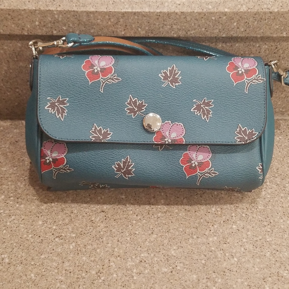 Coach Wildflower Print Reversible Crossbody Ba